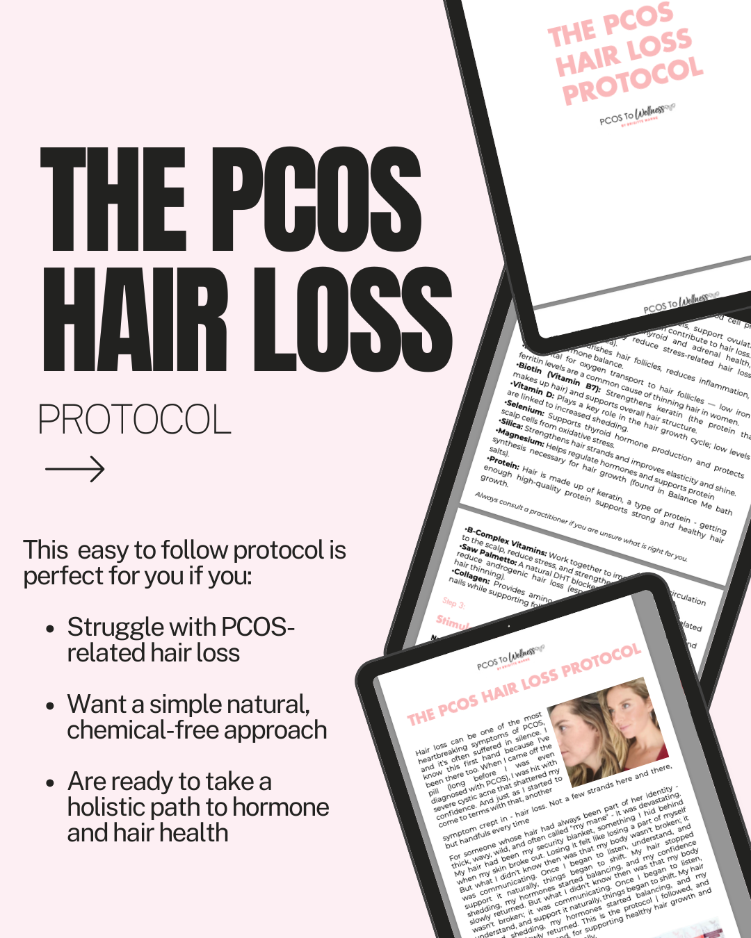 PCOS HAIR LOSS PROTOCOL