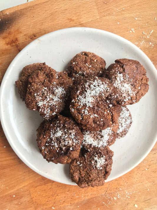 Soft and Salty Chocolate Cookies (Vegan, Keto, Paleo, Low Carb, Gluten-Free and Refined Sugar-Free)